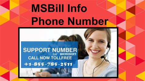 msbill info customer service phone number